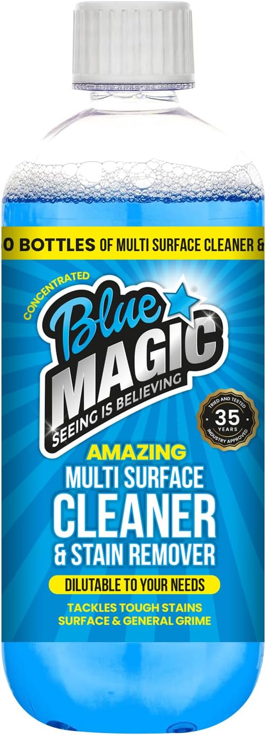 BLUE MAGIC 500ml multi surface cleaner + Mixer Bottle OFFICIAL MANUFACTURER