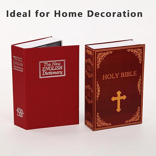 Miniatura 3 de SEPOX Twins - Caja de seguridad con cerradura de combinación de primera calidad, segura para el dormitorio y versátil, cubierta de papel auténtica,