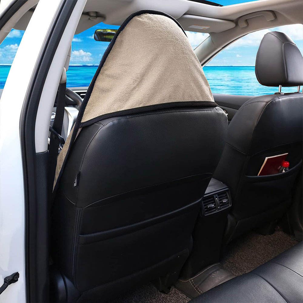 Housse de siège de voiture imperméable et résistante à la transpiration, parfaite pour siège de voiture universel, antidérapant, siège de camion, SUV, idéal pour l'entraînement post-gym, la