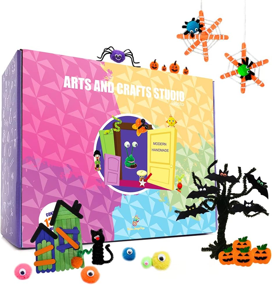 Craft sets for boys and girls, handmade craft art for school and home, Art craft sweing STEM toys,Arts and Crafts kit for age 3 4 5 6 7 8 9 10 11 12