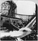HistoricalFindings Photo: Shooting The Rapids,Coney Island,New York,NY,c1901,Roller Coaster,Amusement Park