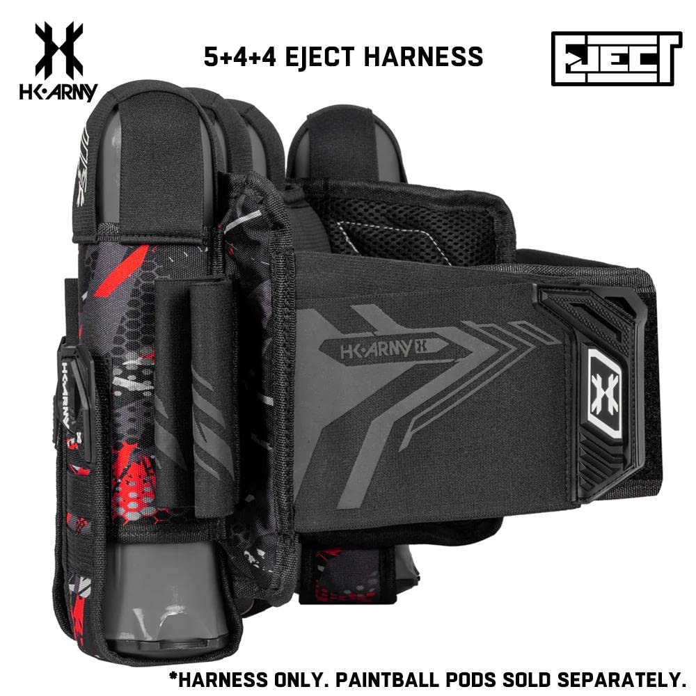 HK Army Scorch Paintball-Geschirr-Set mit 5 + 4 Auswurf