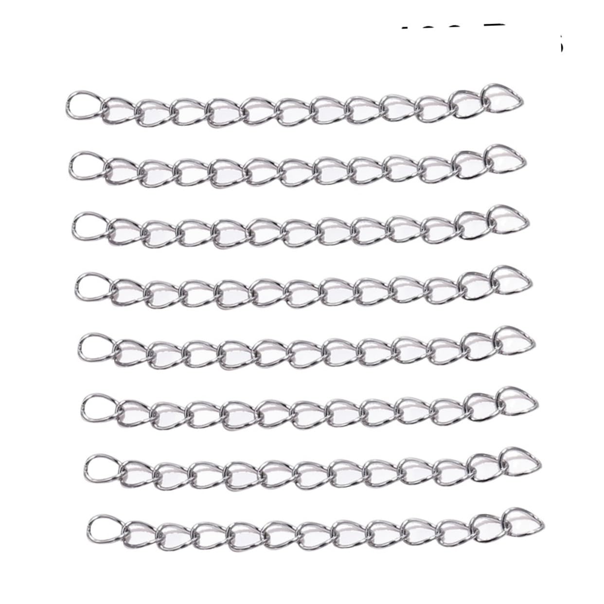 15 Chaînes D’extension Réglables Pour Bracelets – En Acier Inoxydable, Avec Curseur à Bille, Pour Bijoux DIY - 10