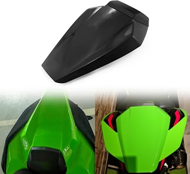 Motorcycle Tail Seat Cover Passenger Pillion Solo Rear Seat Fairing Cover Cowl Compatible With Kawa ZX10R 2016-2025 Black