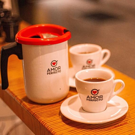 Amor Perfecto coffee roasted ground Coffee (2 pack) Cherry - Blackberry & Peach - Grapefruit flavor Cafe amor perfecto Colombiano Cereza - Mora, durazno - toronja Colombian Coffee amor perfecto coffee Antioquia y Huila