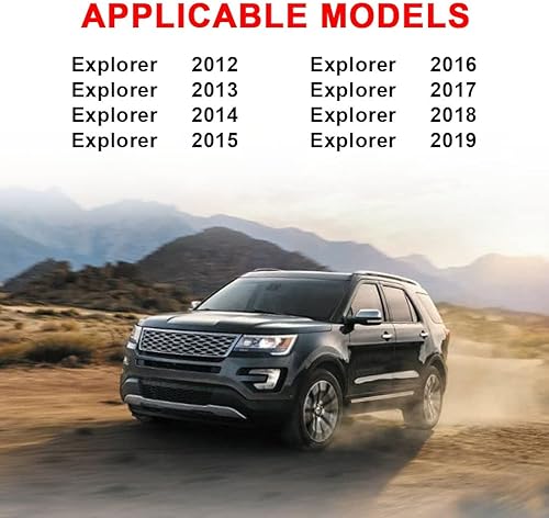 Miniatura 6 de AUTOJARE Funda para consola central compatible con accesorios Ford Explorer 2020-2023, funda protectora para reposabrazos antiarañazos, impermeable,