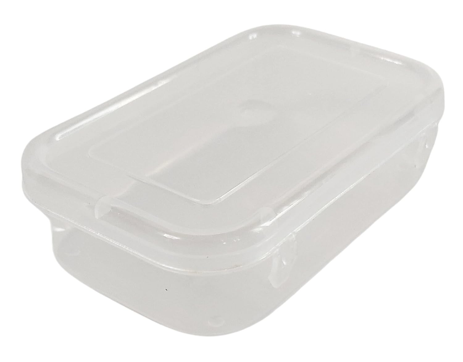 Feliz Clear Plastic Small Storage Boxes Size 4.75 x 2.75 x 1.25 inches ...