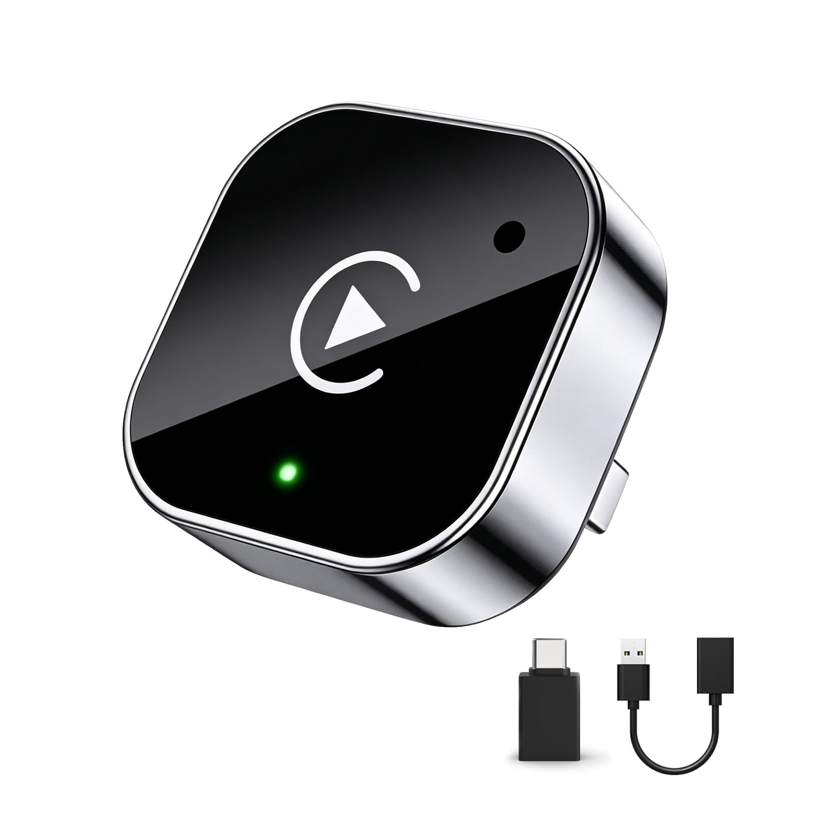 2026 Wireless CarPlay Adapter for iPhone & Android Auto, Mini Wired to Wireless Apple CarPlay Adapter, Plug & Play, Seamless Reconnection, Compatible for iPhone iOS 10+ Android 11+-image-12