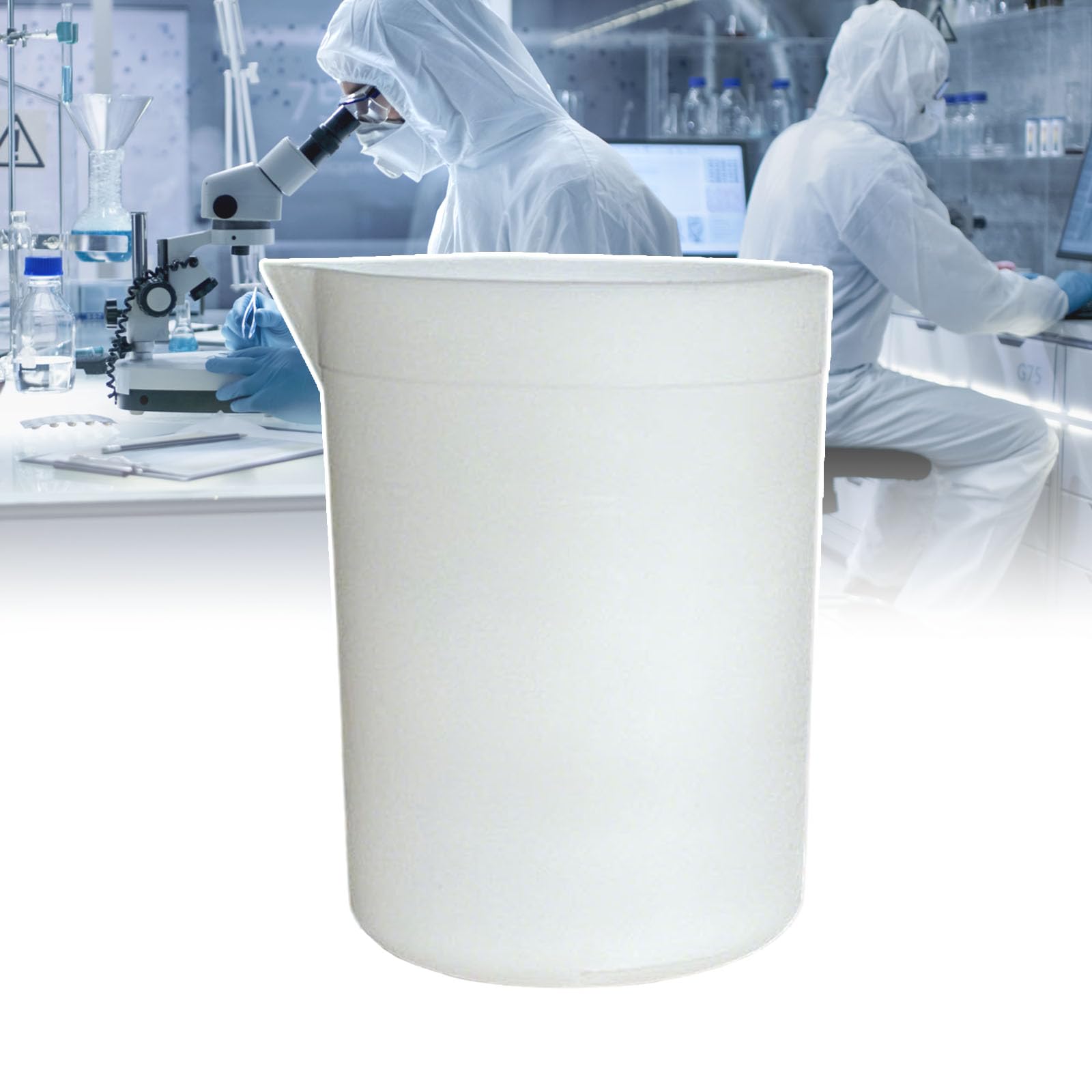 Vasos Medidores (30-3000 Ml), Vaso Medidor, Vertido Suave Y Sin Salpicaduras, Resistencia A La Temperatura: -196~250 ℃, Para Proporciones/almacenamiento De Reactivos De Laboratorio,2000ML