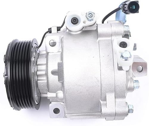 Miniatura 7 de Compresor de AC y embrague de AC AKC200A221A apto para Mitsubishi Lancer 2.0L 2008-2011, para Mitsubishi Outlander 3.0L 2007-2009, aire