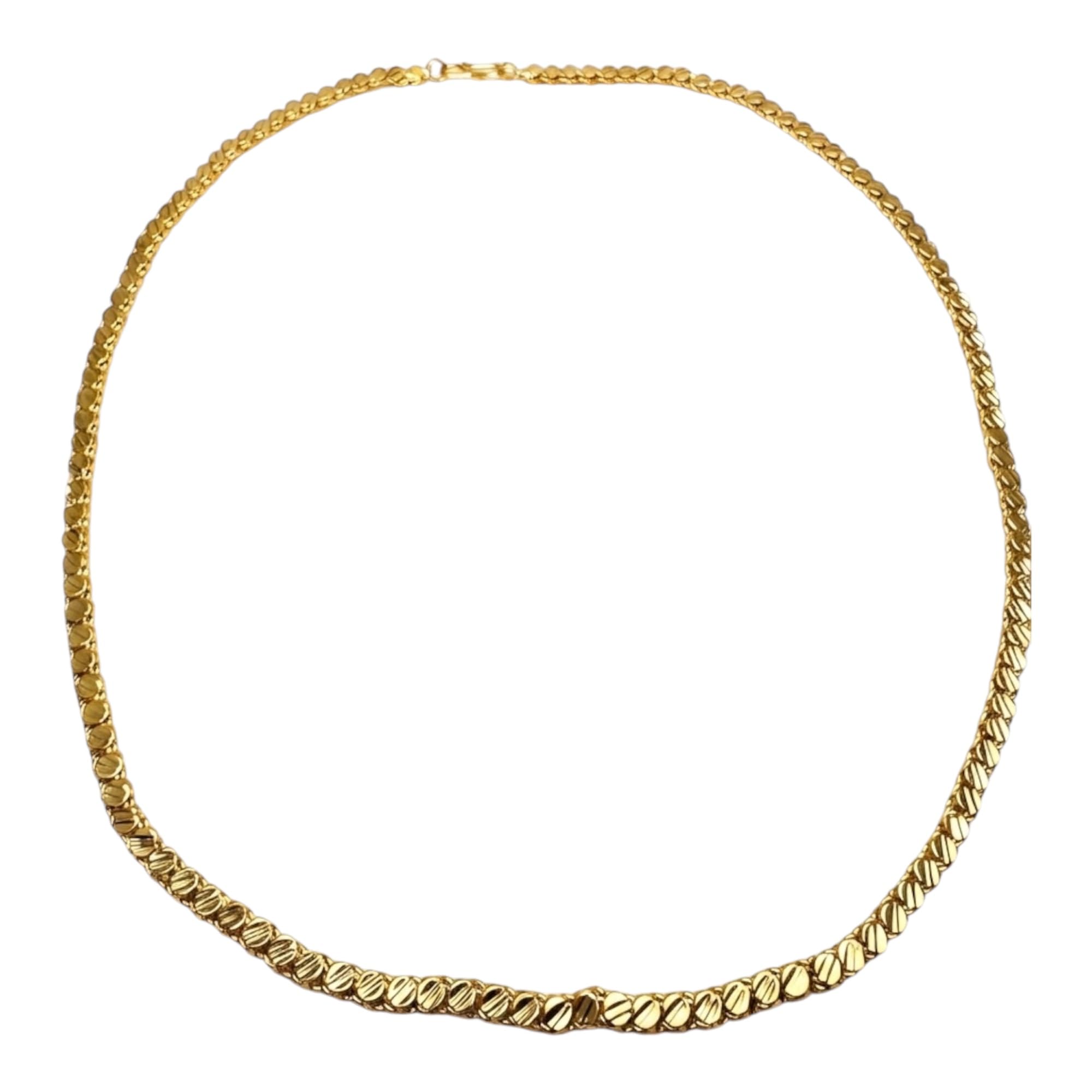 Micro Gold Plated Anti Tarnish thick short Neck Chain for Unisex-image-48