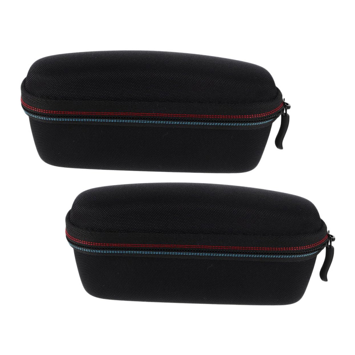 Estuche Rígido de Almacenamiento para Termómetros, Set de 2 Piezas 17x6,5x8 Cm, Material Eva Resistente a Golpes, Compacto para Viaje y Uso Doméstico, Color Negro Oxford,