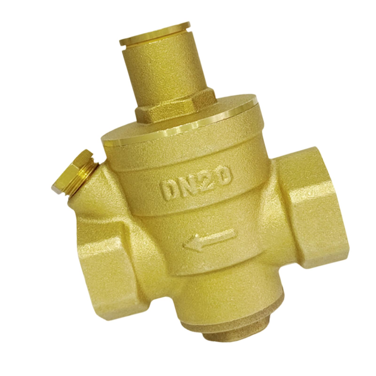 DN15 / DN20 / DN25 / DN32 Brass Water Pressure Reducing Maintaining Valves Regulator Adjustable Relief Valves Enduring Brass Water Pressure Reducing Maintaining