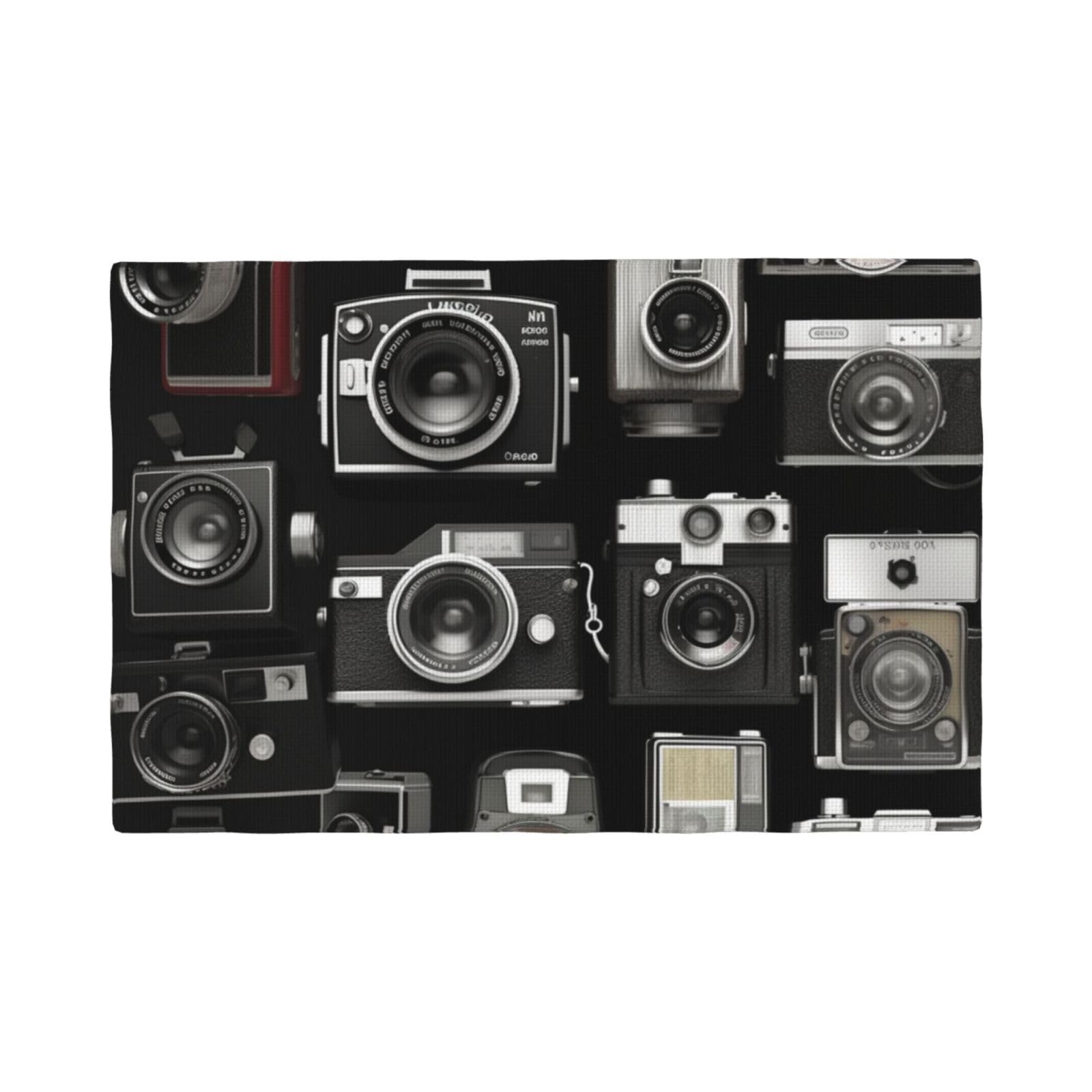 Set de table vintage Cool Camera pour vos repas rétro en salle à manger