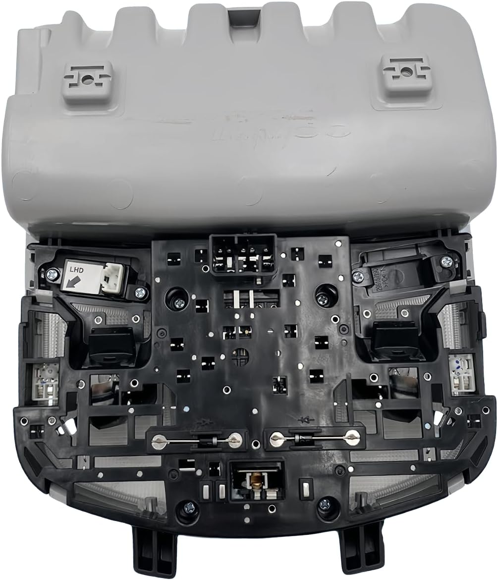 Dome Map LED Reading Light Lamp Overhead Console For Hyundai Elantra AD 2018 2019 2020 2021 2022 Replacement OEM 92810-F0010-grey