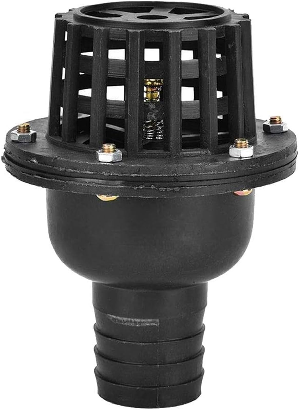 Filtros para tuberías Filtro de bomba agua alto rendimiento con válvula pie for hidrolimpiadoras - Compatible tuberías PVC 1,5" a 4"(3 Inch)