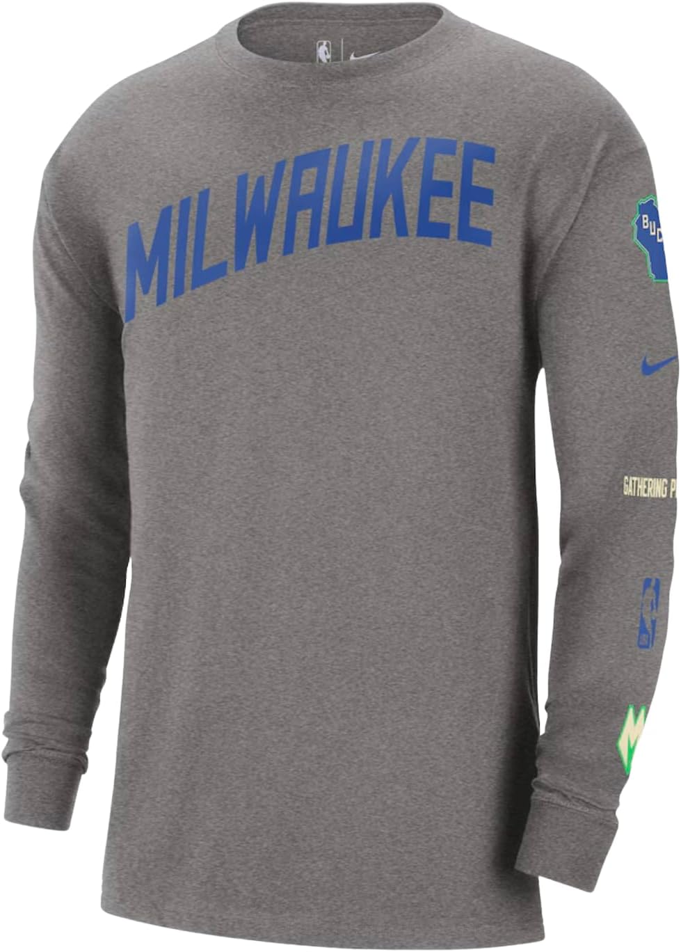 Nike Men's NBA City Edition Max90 Expressive Long Sleeve T-Shirt