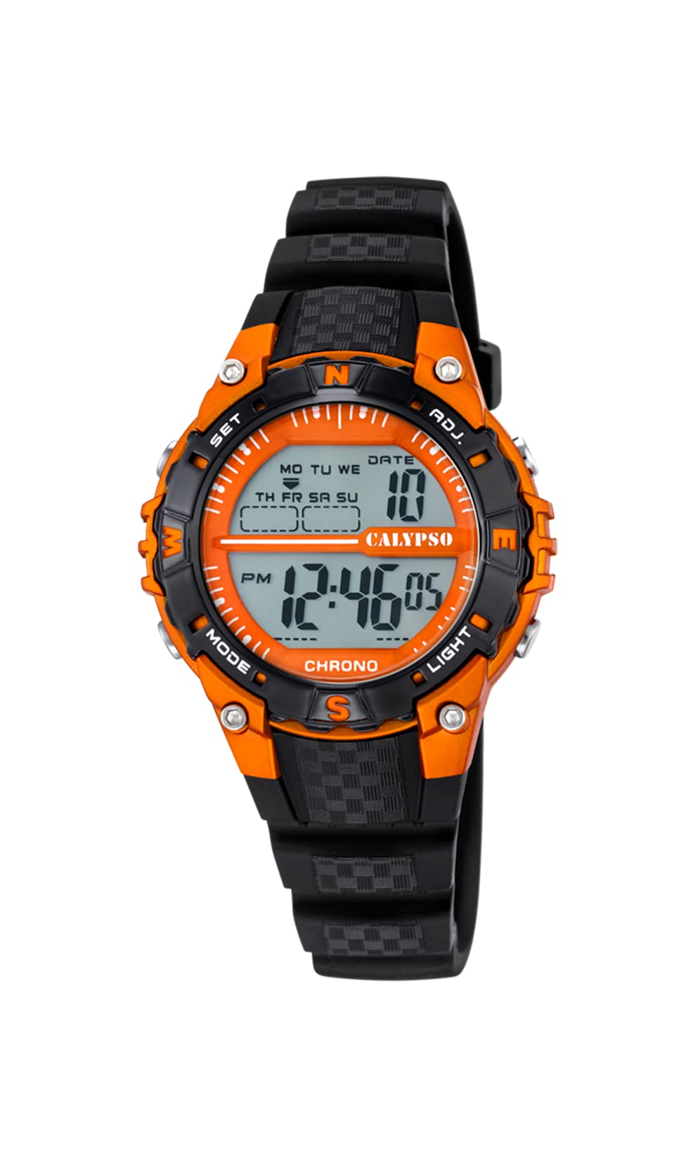 Calypso Orologio Digitale Bambino in Caucciù Nero