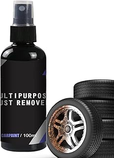 錆び除去スプレー | 100ミリリットル コンパウンド クリーナー コーティング,コーティング クローム ポリッシュ,自動車、ホイール、タイヤ、リム、ブレーキ、塗装、銅、アルミニウムなどのクリーニング用