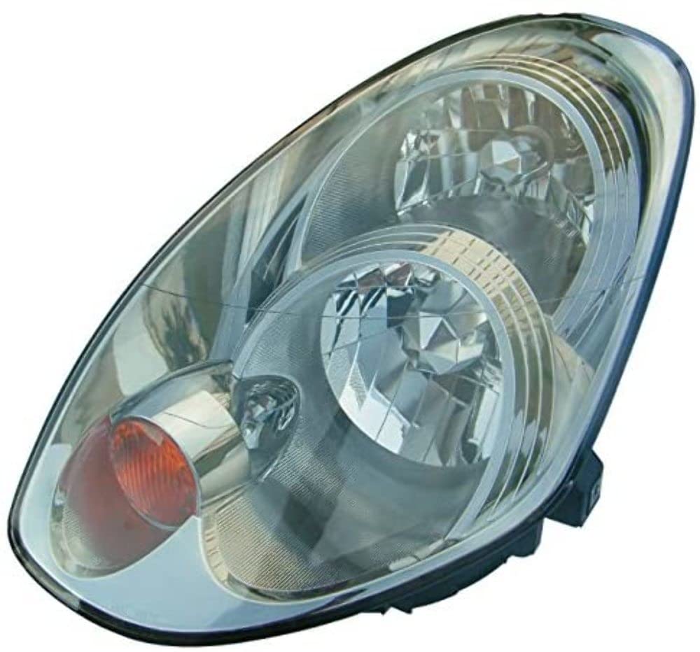 Photo 1 of *CRACK IN PLASTIC COVERING SEE PHOTOS** Eagle Eyes DS620-B101L Driver Side Headlamp Assy Fits INFINITI G35