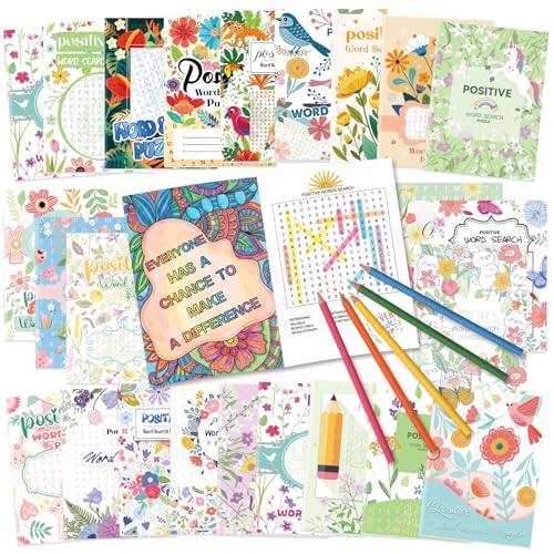 Liliful 24 Pcs Motivational Sayings Coloring Book Bulk for Adult DIY Art Stress Relief Drawing Book with Inspiring Patterns for Adults Party Favors Goodie Bag Filler and Holiday Gifts