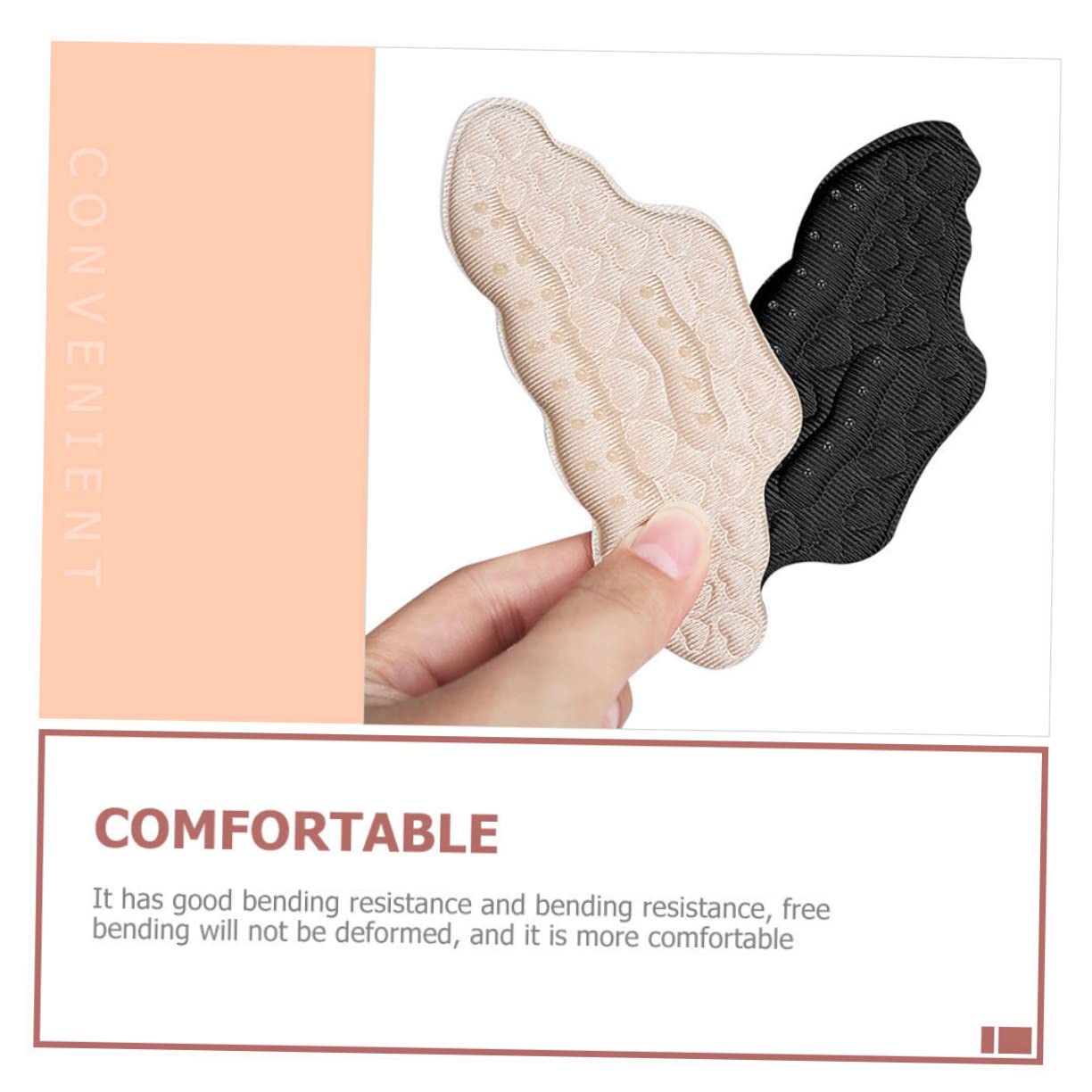 Baluue 24paare Pärchen Rutschfeste Fersenkissen Selbstklebende Polster Für High Heels Sneaker Und Hautfarben Komfortable Fersenpolster Vermeidung Von Blasen Und Abrieb