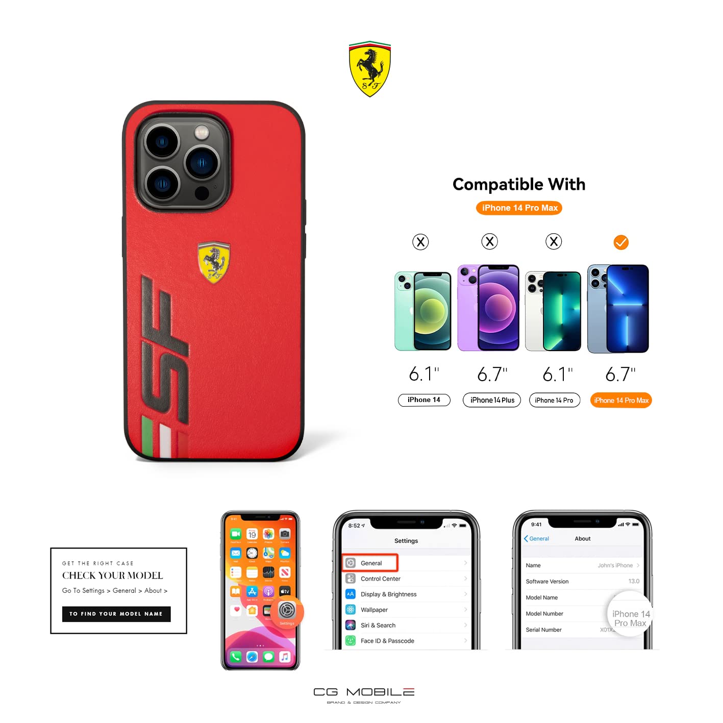 Custodia OtterBox Symmetry In Pelle Di Cactus Per IPhone 17 Pro – Protezione MagSafe, Sottile, Antiurto E Testata Militare, Colore Blu