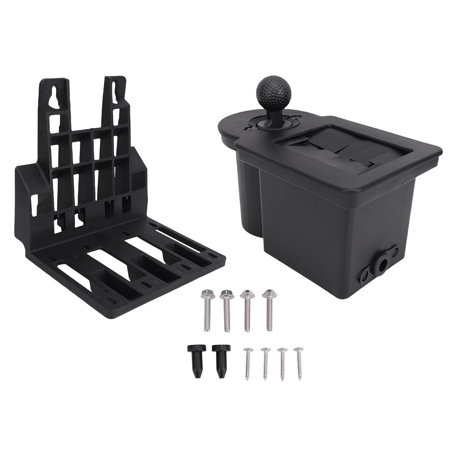 Kit Flessibile per Lavatrice e Pulizia Mazze per Carrello da con Staffa, Fessure per la Pulizia Profonda per Auto da Club Adatta per Carrello da DS, G29, EZGO, Adatto per Gli Amanti del