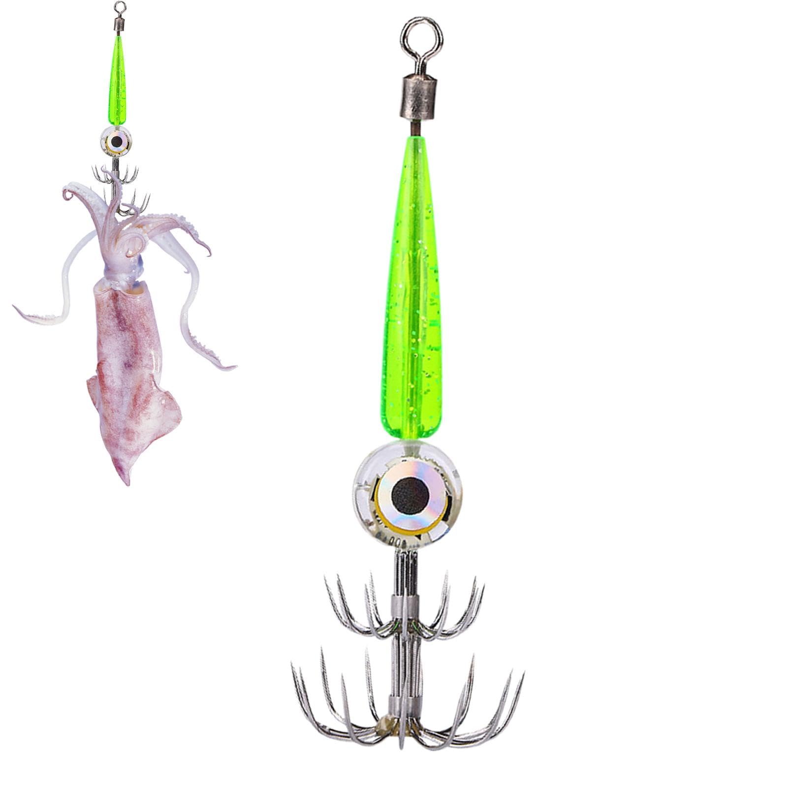 Squid Jig Hook Light LED,Squid Lure Fishing Saltwater ,LED