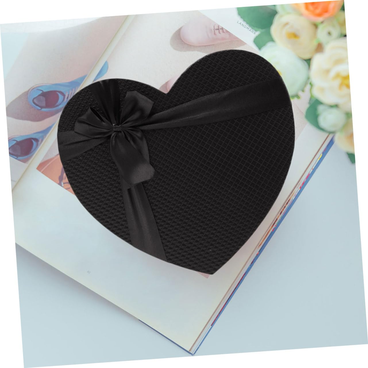 MAGICLULU 2stücke Herzförmige Geschenkbox Aus Pappe Für Blumenarrangements Und Geschenke Kompakt Und Leicht Geeignet Für Verlobungsgeschenke Und Hochzeiten