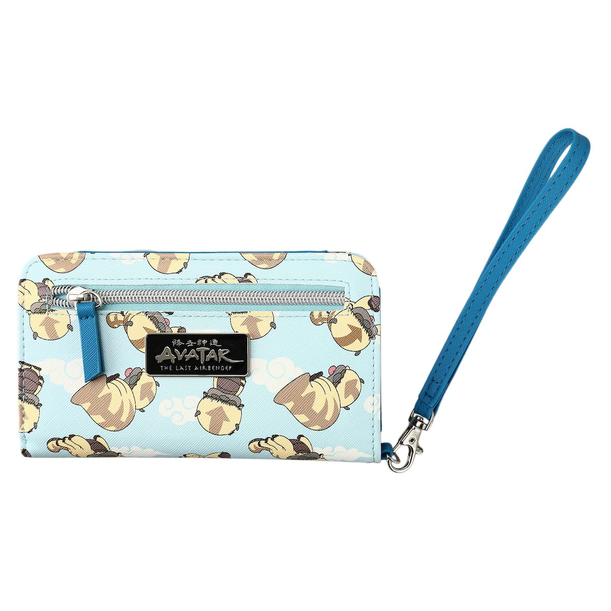 Avatar The Last Airbender Appa Print Blue Tech Wallet