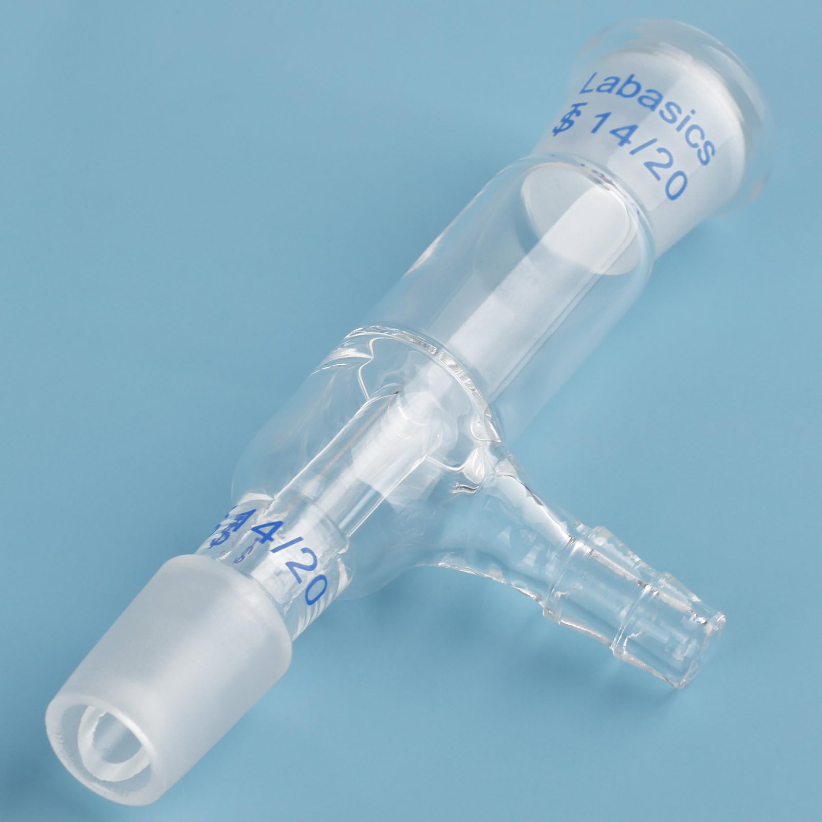 Labasics Glass Vacuum Take Off Adapter, Straight, Short Stem with 14/20 Joints — Amazon image 5