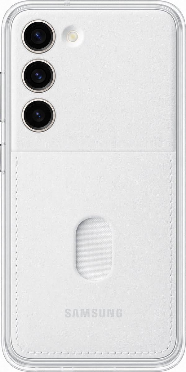 Samsung Coque avec Cadran renforcé G S23 Blanc