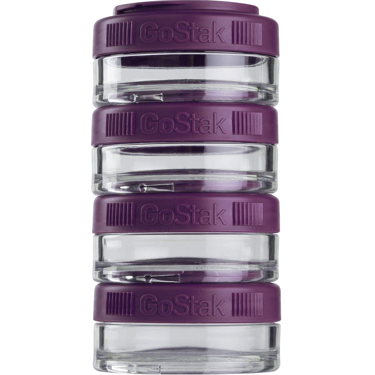 BlenderBottle GoStak 2Pak, Contenedor de suplementos alimenticios, cyan, Pak de (2x150ml) — view 16