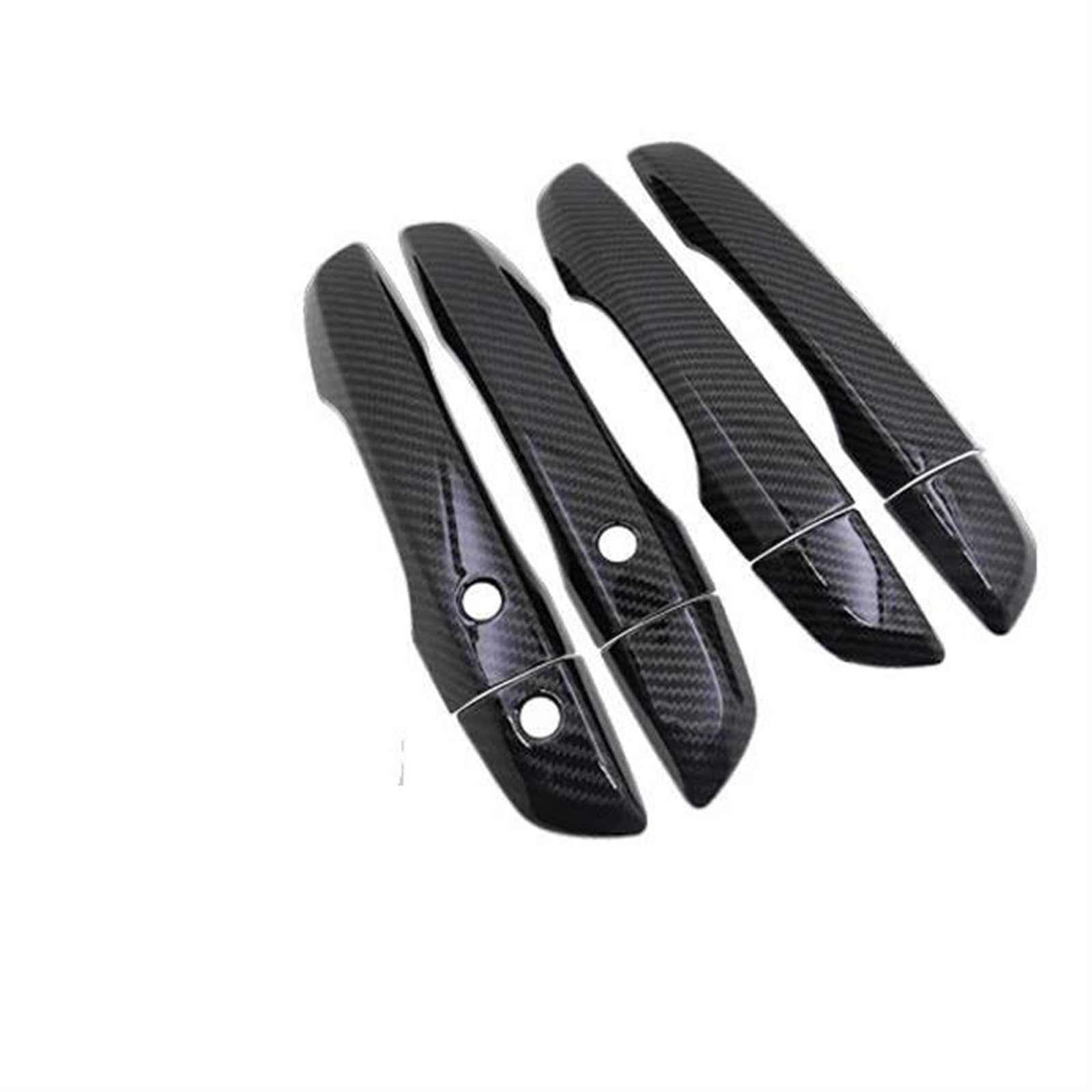 NMJLQW Car Side Door Handle Cover Decoration Sticker for Civic 10 FC FK FC1 FC2 FC5 FK4 FK7 2016-2019(Style 2)