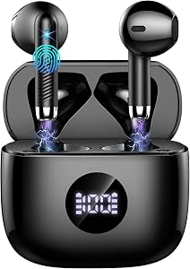 2026 Cuffie Bluetooth Auricolari Bluetooth 5.4, HiFi Stereo Cuffie Wireless