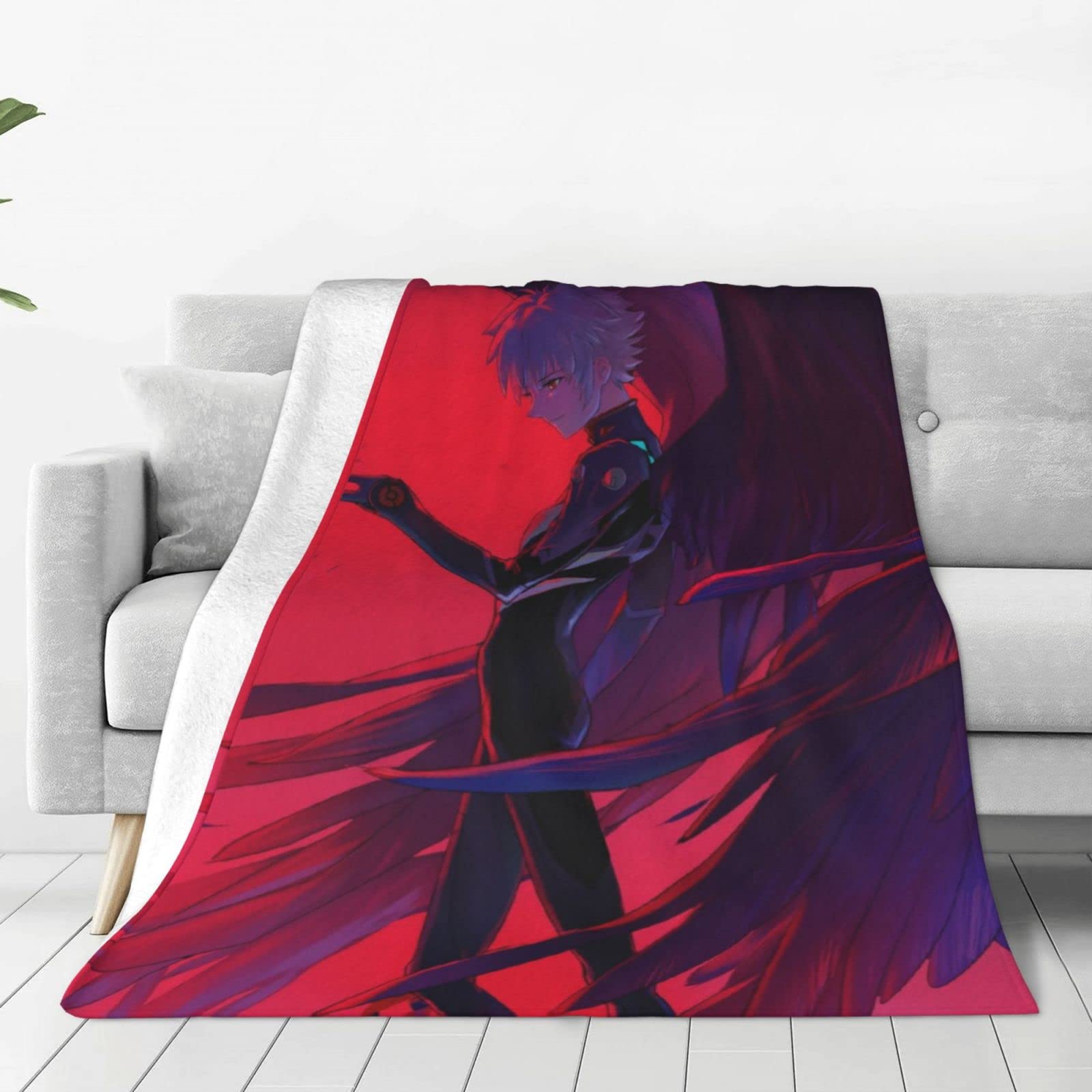 Amazon｜新世紀エヴァンゲリオン Eva Nerv 渚カヲル ブランケット 毛布