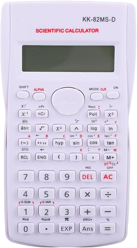 Scientific Calculator, 240 Functions 12 Digit Two Line Display Multifunction Calculator with Sliding Hard Cover, for Students and Professionals