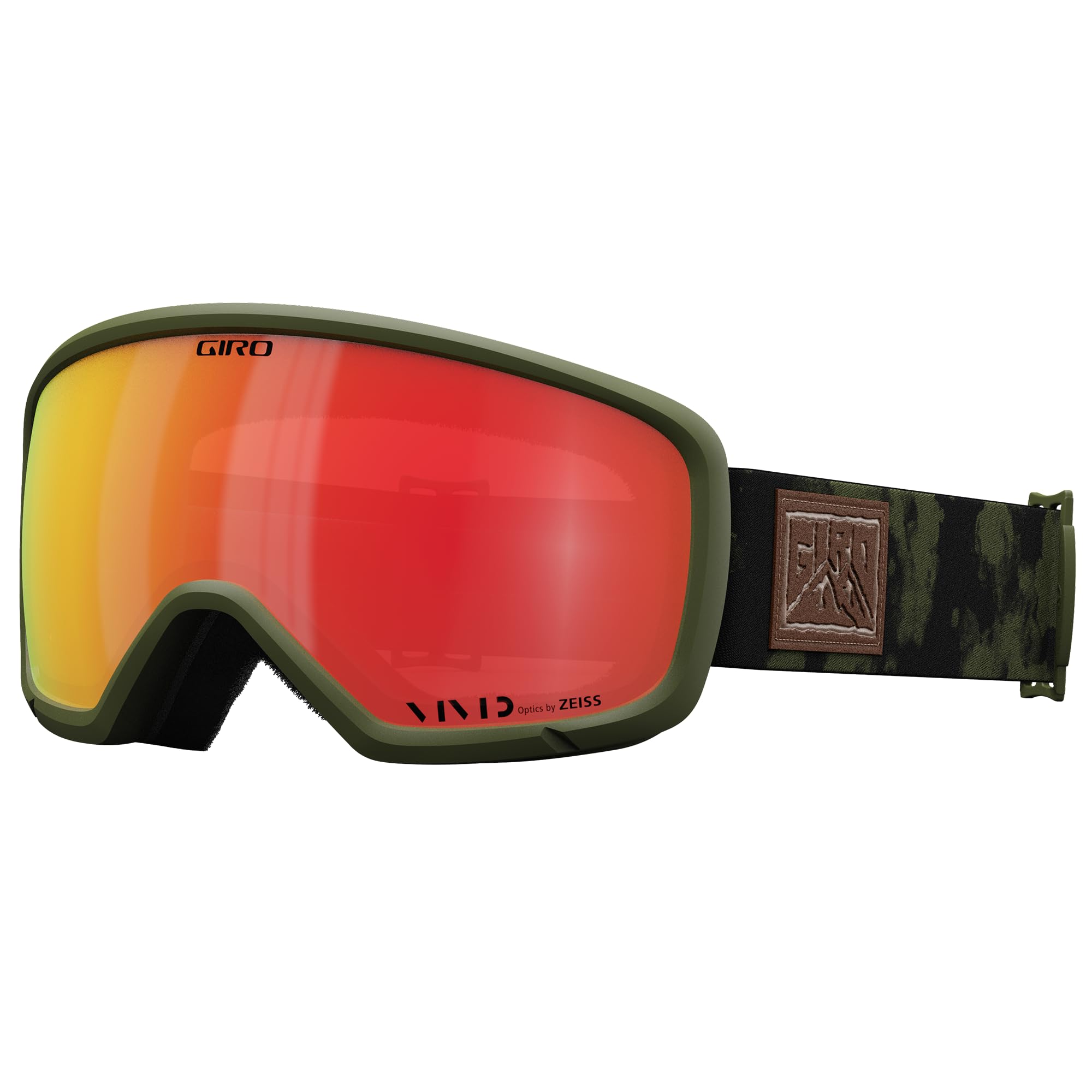Giro Ringo Snow Goggle Trail Clouddust Vivid Ember Green
