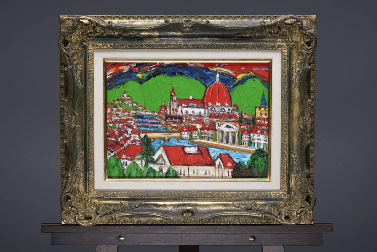 Amazon.co.jp: 鈴木マサハルフィレンツェ油絵4号(33cmx24cm