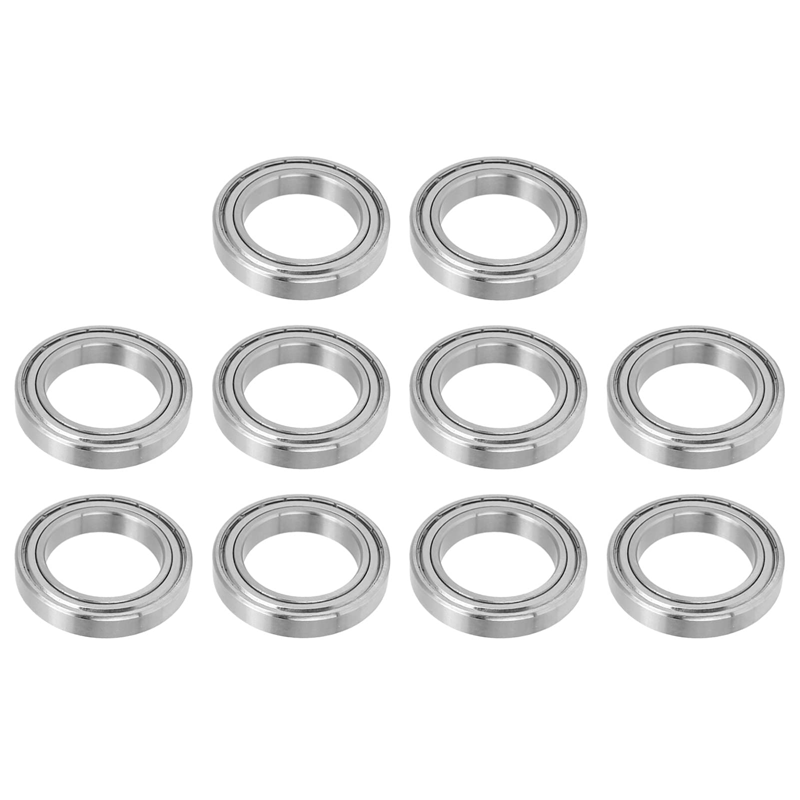 Rodamientos de bolas de acero inoxidable 10 piezas Rodamientos de patineta de rotación silenciosa de alta velocidad y larga duración para patinetas Patines en línea Patines
