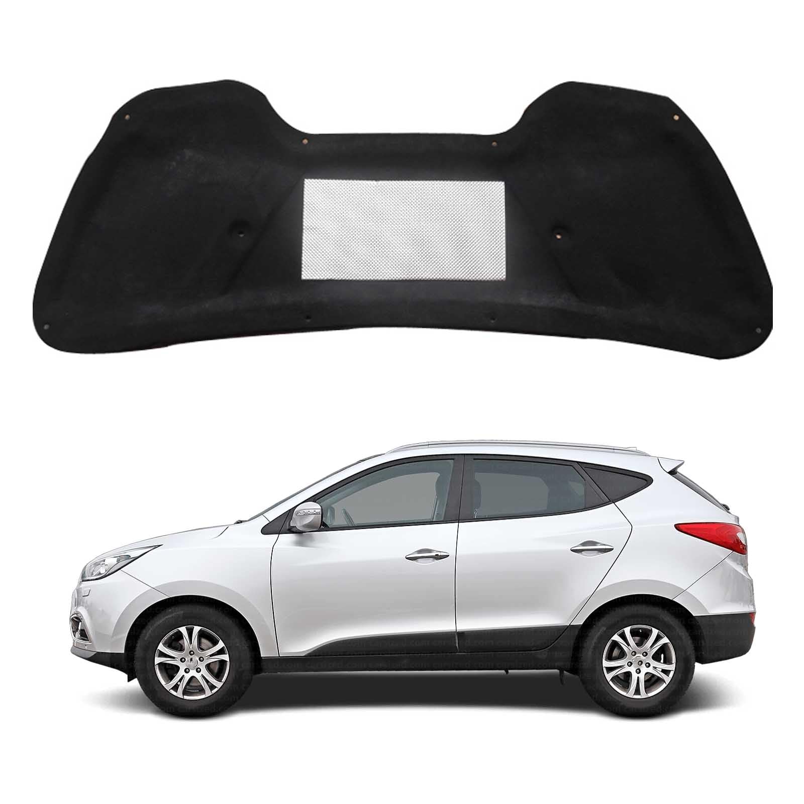 Cubierta insonorizada de capó para Hyundai IX35, aislamiento acústico térmico 10-17