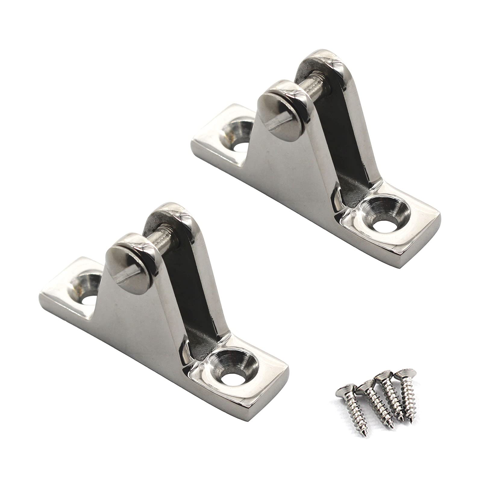 Zerniple Top Deck Hinge 316 Stainless Steel Boat Hardware (Pack Of 2)