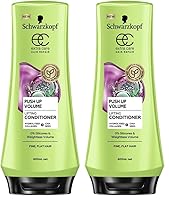 Schwarzkopf Extra Care Push Up Volume Lifting Conditioner, Silicone Free, 400mL (Pack of 2)