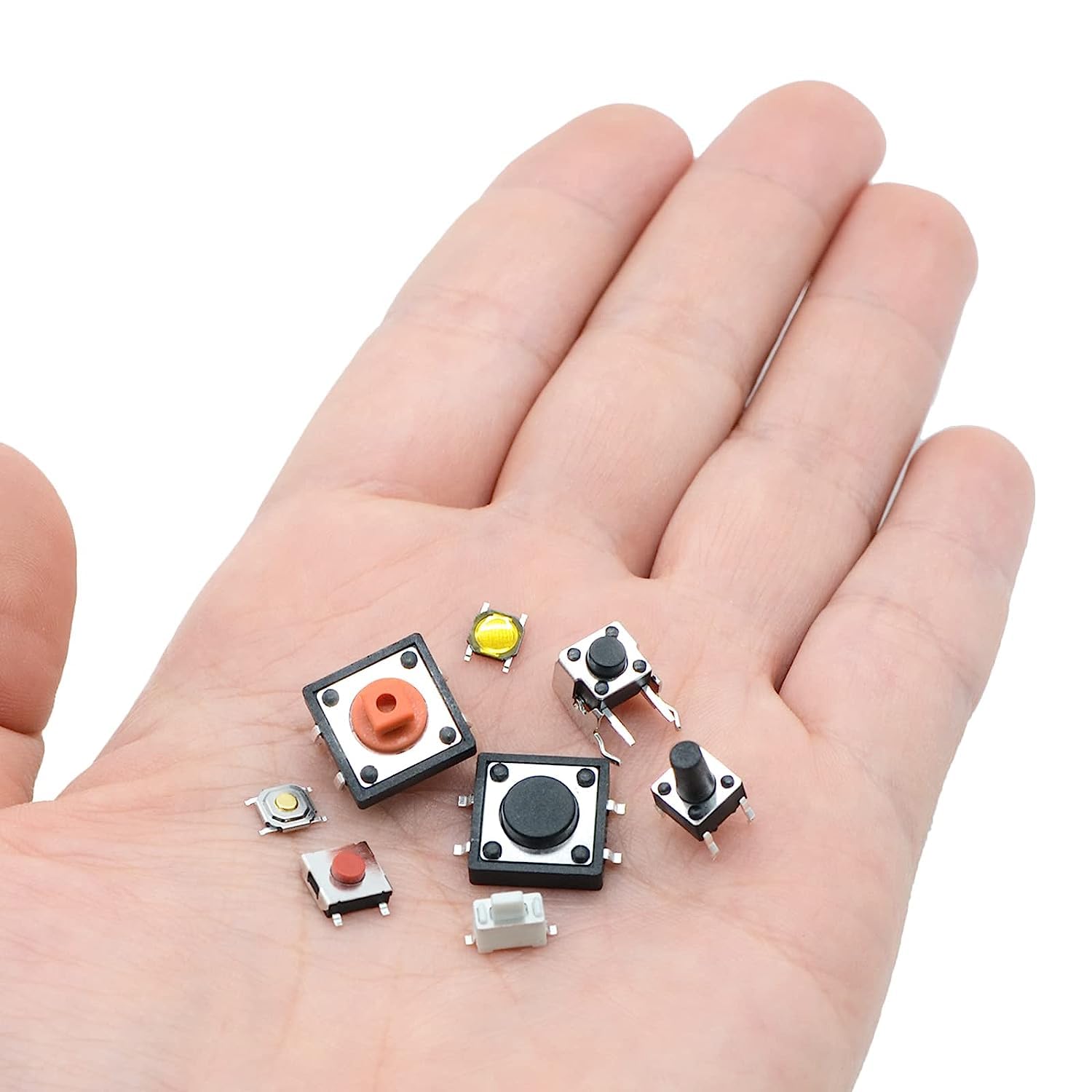 Lot de 460 boutons poussoirs tactiles SD 24 valeurs pour télécoande Lot de 460 boutons poussoirs tactiles SD 24 valeurs pour télécoande