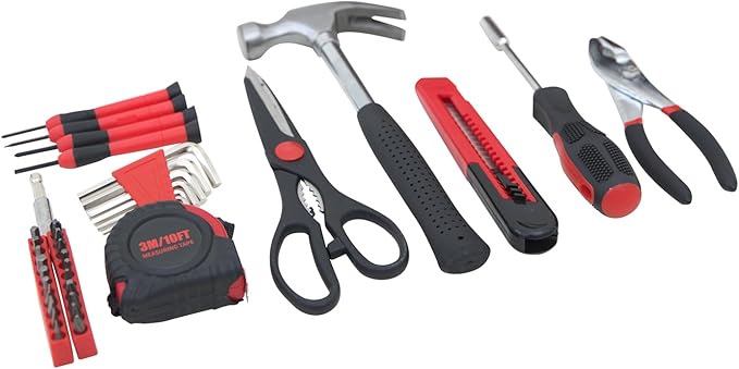 Kit de Herramientas Hantinstom 39 Piezas con Caja de Plástico miniatura 2