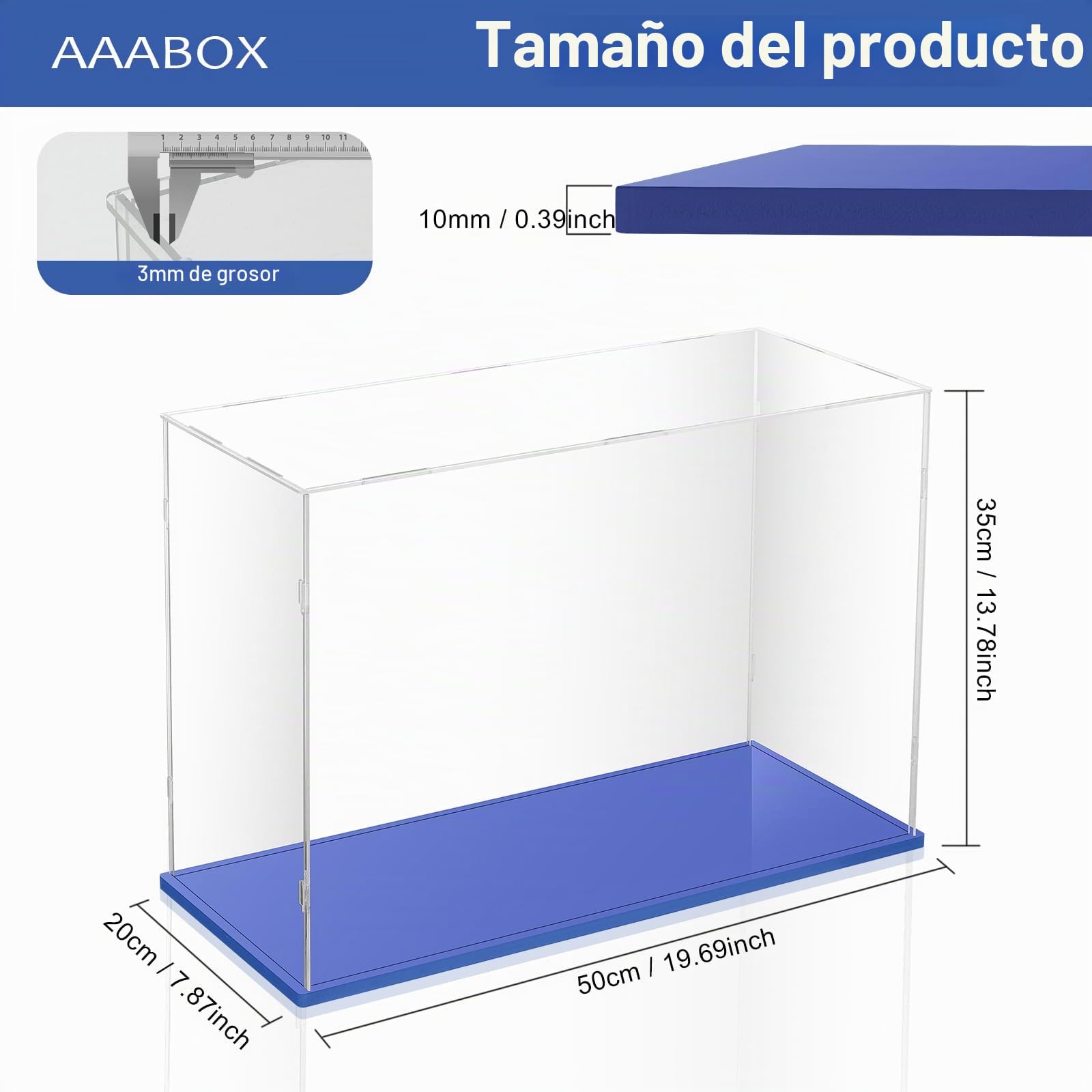 Vitrina Expositora 50x20x35 para Lego Moto Yamaha MT-10 SP 42159 BMW M 1000 RR 42130 Ducati Panigale V4 S 42202