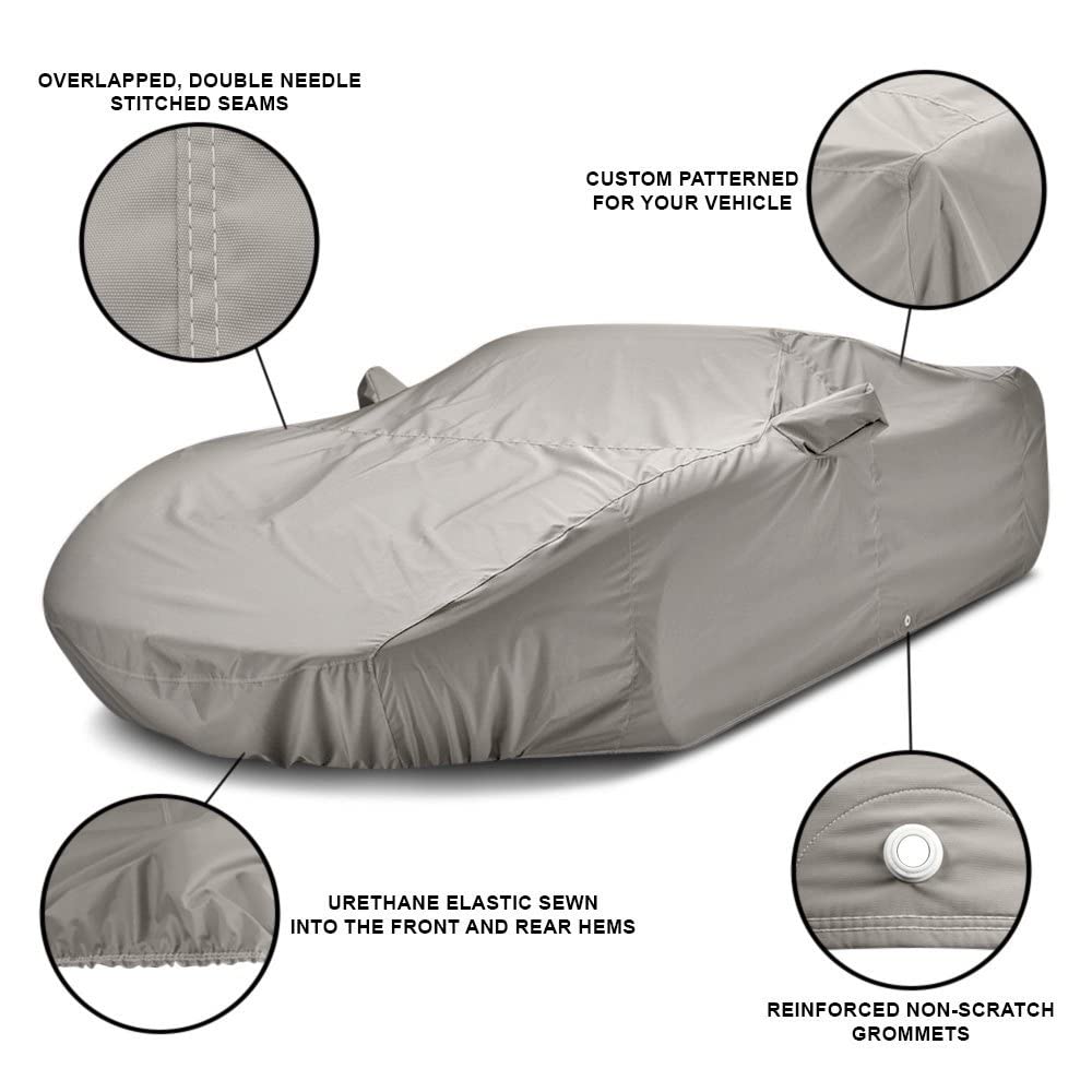 Covercraft Custom Fit Car Covers WeatherShield HD Gray Gray C18131HG — view 3