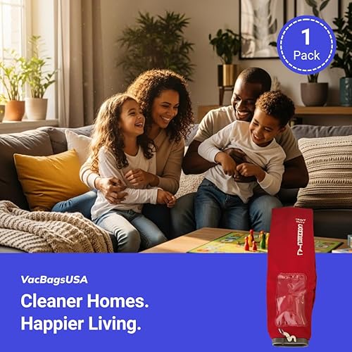 Miniatura 5 de VacBagsUSA. 1 bolsa exterior de repuesto para aspiradora Eureka Sanitaire SC684F, SC887B, SC886E, SC888G, SC888H, SC899E.