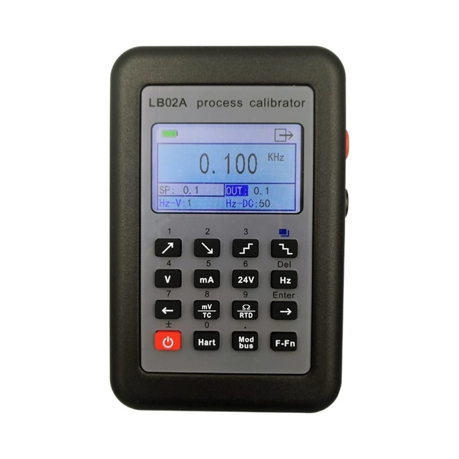 PIGENE Current signal generator Multifunction LB02A Process Calibrator Signal Generator PT100 4-20mA Loop 0-10V Frequency Temperature Calibrator